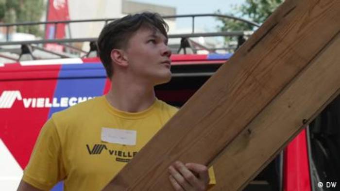Video: Dachdecker-Challenge für einen Ausbildungsplatz