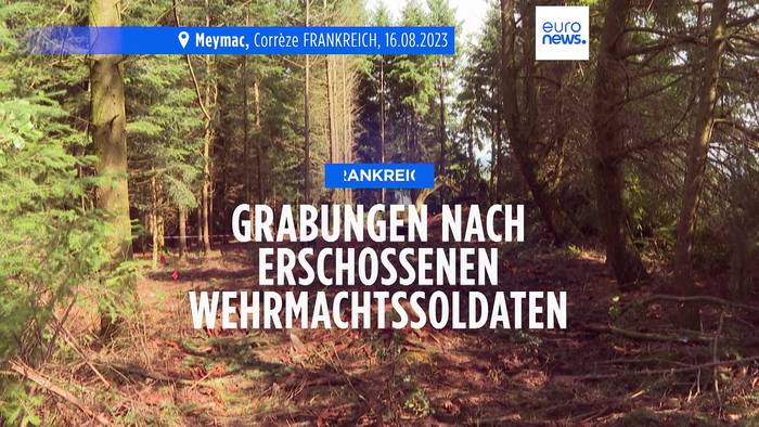 News video: Suche nach Massengrab erschossener Wehrmachtssoldaten