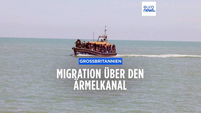 Video: Illegale Migration: Mehr als 100 Menschen erreichen England über Ärmelkanal