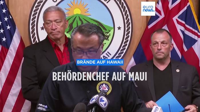 Video: Keine Auslösung des Sirenenalarms auf Maui - Behördenchef tritt zurück
