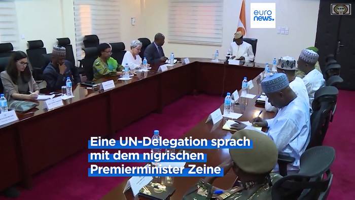 Video: Niger: Ecowas-Delegation führt Gespräche mit den Putschisten