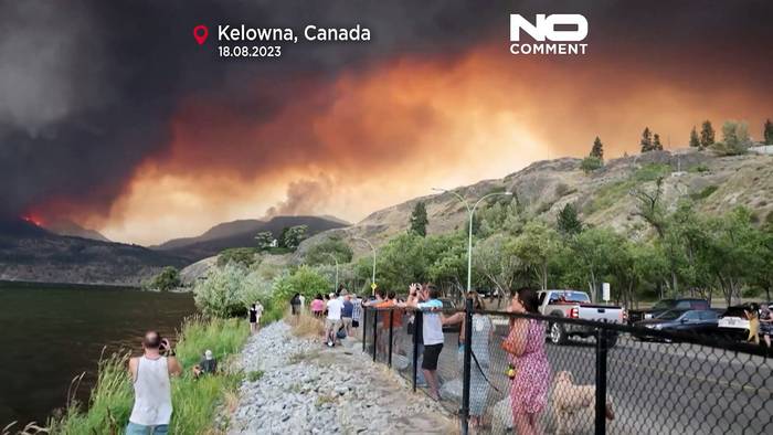 News video: Feuer so weit das Auge reicht: Diese Bilder der Waldbrände in Kanada müssen SIe gesehen haben