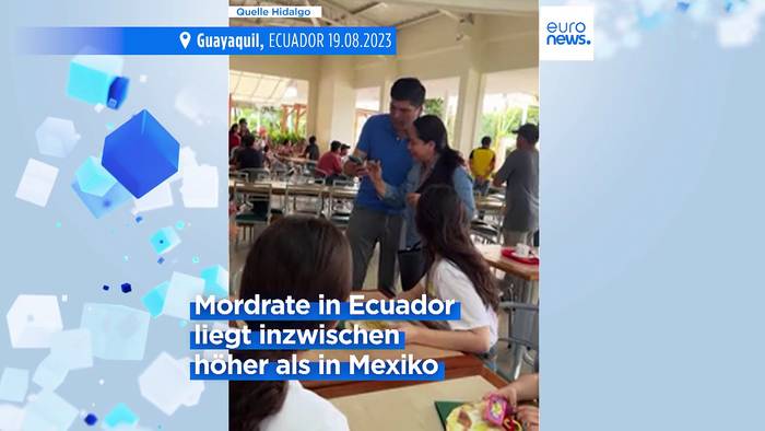 Video: Ecuador wählt im Zeichen der Gewalt: 