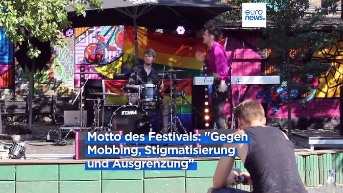 News video: Gegen Homophobie, für Inklusion und Toleranz: Queerstreet Festival in Berlin
