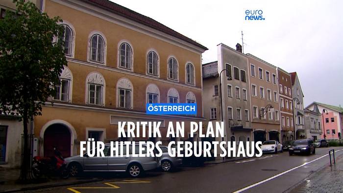 Video: Kritik an geplanter Nutzung von Hitlers Geburtshaus als Polizeiinspektion