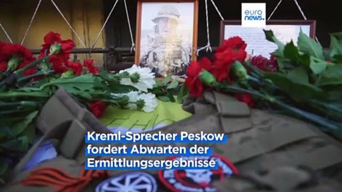 Video: Prigoschin-Tod: Moskau weist Verwicklung von sich