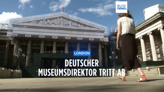 Video: Mysteriöse Kunstdiebstahlserie: Deutscher Direktor des British Museum tritt ab