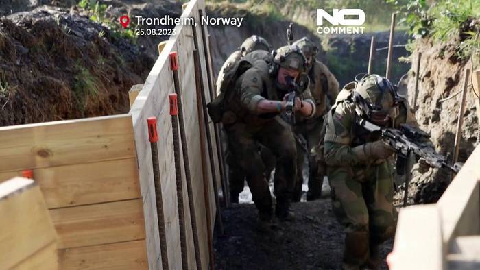 Video: Ukrainische Armee: Ausbildung in Norwegen, dann an die Front