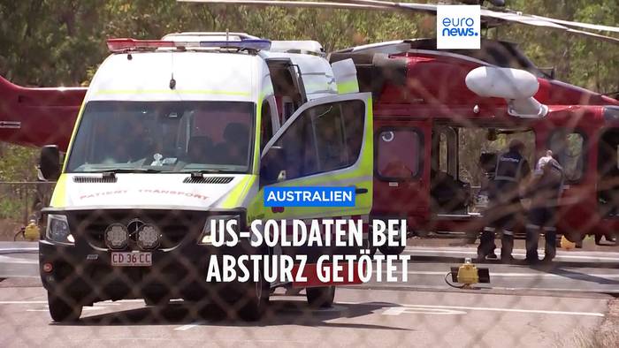 Video: Osprey-Fluggerät in Australien abgestürzt: Drei US-Soldaten tot