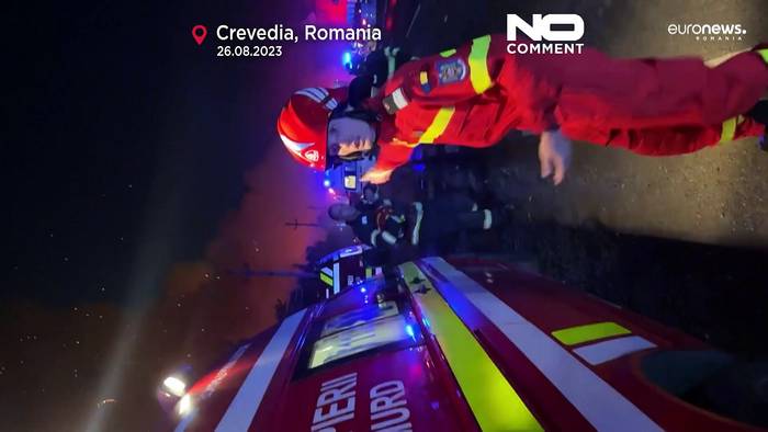 News video: Rumänien: Feuerball über Crevedia - Opfer der Explosionen ins Ausland gebracht