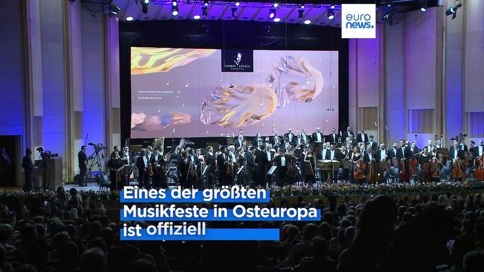 News video: Highlight in Bukarest: Das George-Enescu-Festival hat begonnen