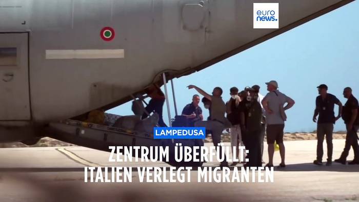 Video: Extrem viele Mittelmeer-Migranten - Lampedusa völlig überfüllt