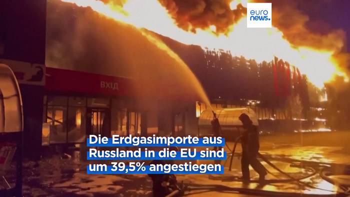 Video: Untersuchung: Erdgas-Importe aus Russland in die EU 40% höher als vor Kriegsbeginn