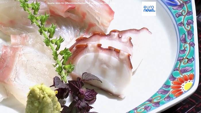 Video: Fisch aus Fukushima: Köstlich, sagt Japans Regierungschef