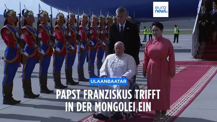 Video: Papst reist in die Mongolei und hofft auf Einladung aus Moskau