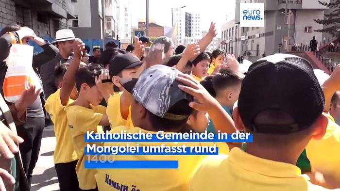 Video: Papst in der Mongolei: „Ein seltenes Vergnügen“