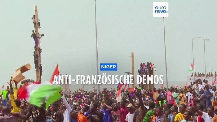 News video: Niger: Erneut anti-französische Demos