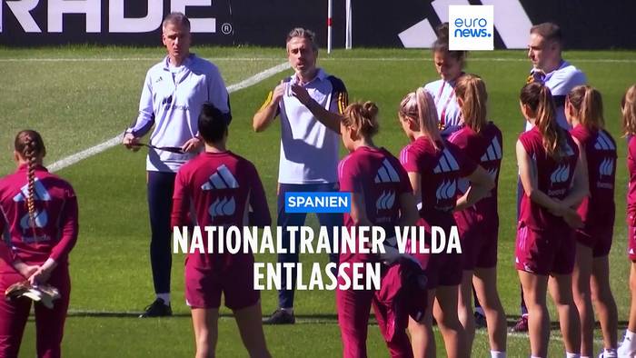 News video: Nachwirkung des Kuss-Skandals: Spanischer Nationaltrainer Jorge Vilda entlassen