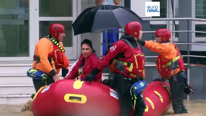News video: Tödliche Überschwemmungen in Griechenland, Bulgarien und der Türkei