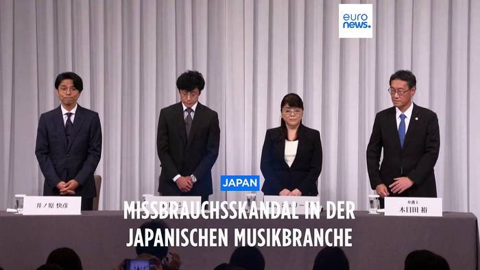 Video: Missbrauchsskandal in der japanischen Musikindustrie: Talentagentur gibt Taten ihres Gründers zu