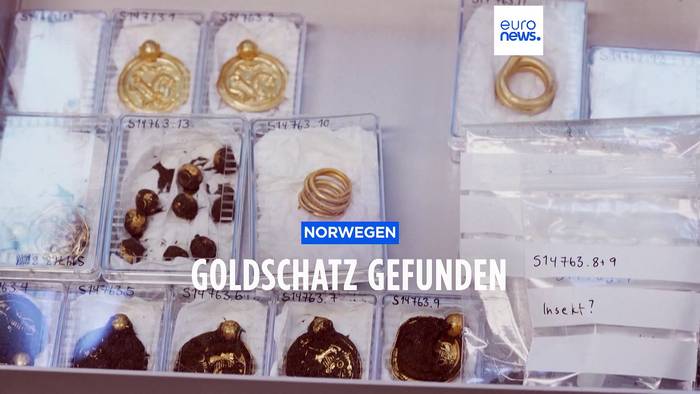 Video: Hobbyarchäologe findet Goldschatz nahe Stavanger