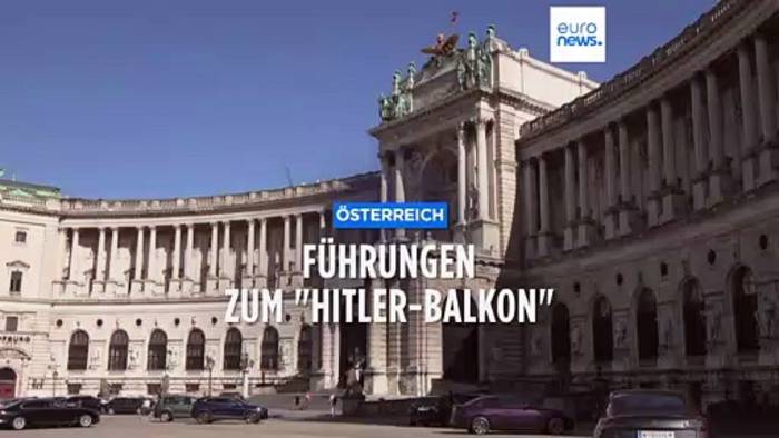 Video: Führungen auf den berühmten Balkon der Wiener Hofburg sind ausgebucht
