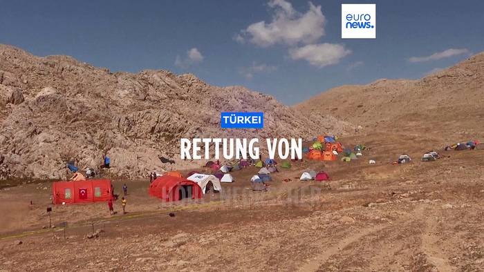 Video: Rettung von Höhlenforscher in der Türkei geht voran