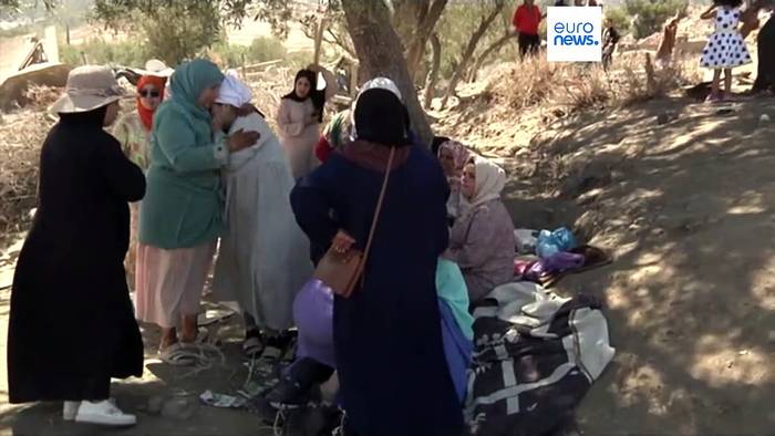 Video: Erdbeben in Marokko: Trauer und verzweifelte Suche nach Überlebenden
