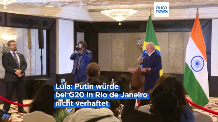 News video: Lula macht Rückzieher: keine Sicherheitsgarantie zum G20 Gipfel für Putin