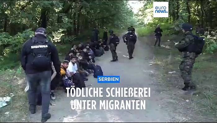 Video: Migranten schießen aufeinander: Tote und Verletzte an der serbisch-ungarischen Grenze