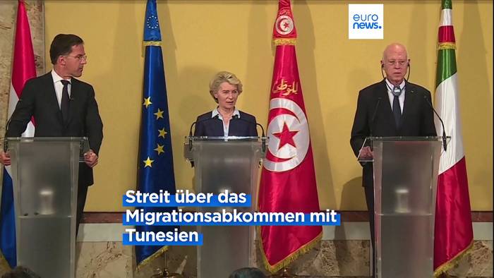 Video: Streit im Parlament um Migrationsabkommen mit Tunesien
