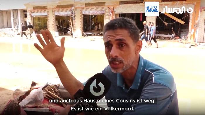 Video: Massengräber für die Tausenden Toten in Libyen