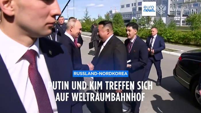 News video: Kim verspricht Putin volle Unterstützung für Russlands 