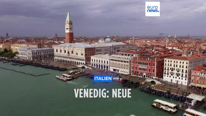 News video: Ticket für Venedig: Lagunenstadt nimmt bald 5 Euro Eintritt