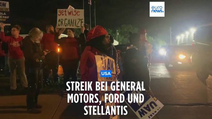 News video: Streik bei General Motors, Ford und Stellantis