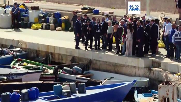 Video: Von der Leyen auf Lampedusa: 