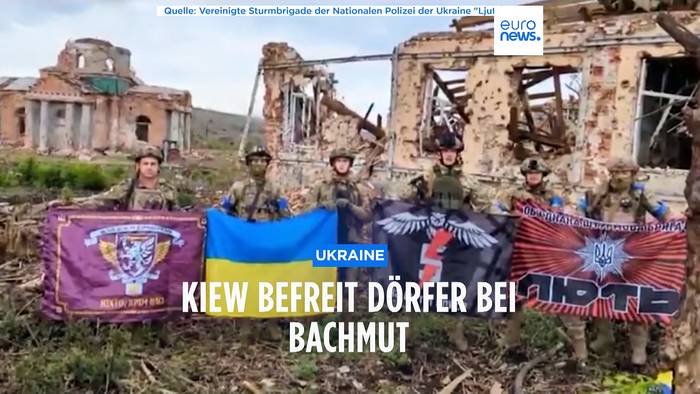 Video: Ukrainische Truppen melden Geländegewinne vor Bachmut