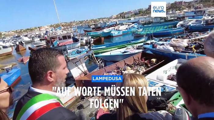 News video: Brennpunkt Lampedusa: Italien will an diesem Montag härtere Maßnahmen beschließen