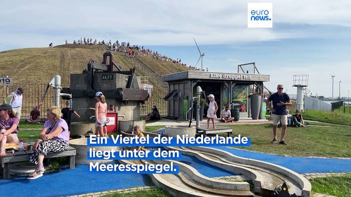 Video: Beim Bau des Maeslant-Sperrwerks in Rotterdam wurde der Klimawandel eingeplant
