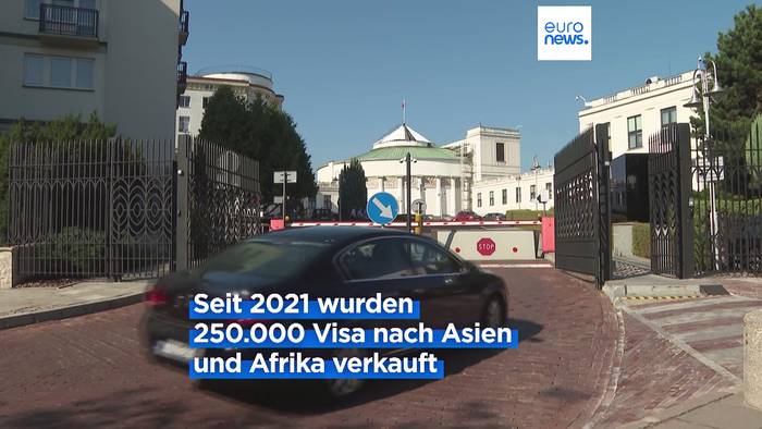 News video: Nur die Spitze des Eisbergs: 250.000 Visa nach Asien und Afrika belasten Polens Regierung