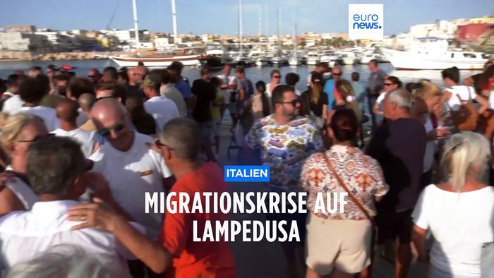 News video: Wie dramatisch ist die Lage auf Lampedusa?  