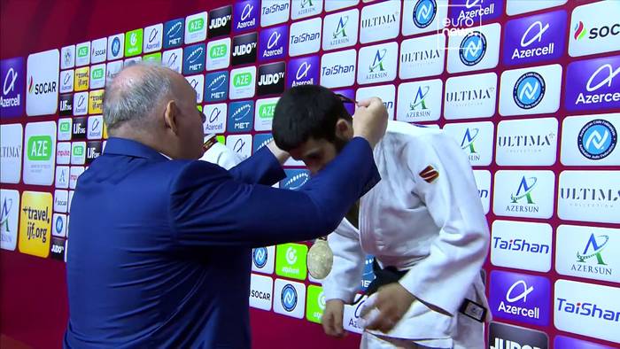 News video: Judo-Grand-Slam von Baku: Starker Auftakt der einheimischen Judoka
