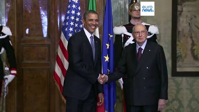 News video: Italiens früherer Präsident Giorgio Napolitano ist gestorben