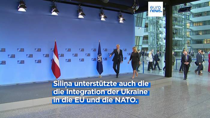 Video: Neue Regierungschefin Lettlands will Ukraine in der NATO