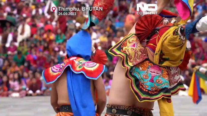 News video: Farbenfrohe Tänze im Königreich Bhutan