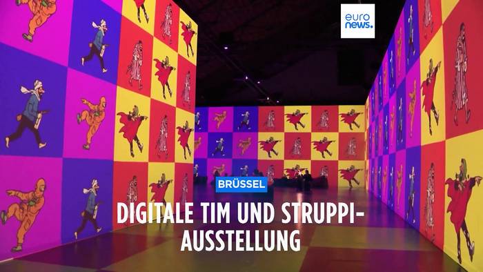 News video: Ausstellung in Brüssel: Tim und Struppi zum Eintauchen