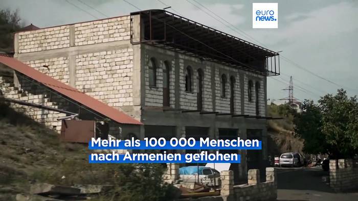 Video: „Soll ich alleine da bleiben?“ Berg-Karabach ist leergefegt
