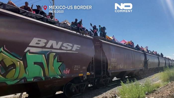 Video: 10 Tage Zugdach: So versuchen Tausende die Flucht an die mexikanisch-amerikanische Grenze