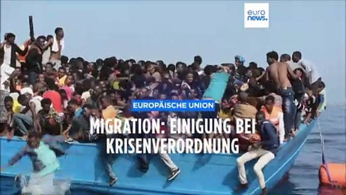 Video: Migration: EU-Länder finden Kompromiss für Krisenverordnung
