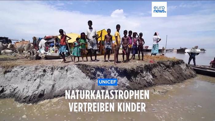 Video: Unicef-Bericht: Extremwetterereignisse vertreiben Millionen Kinder und Jugendliche